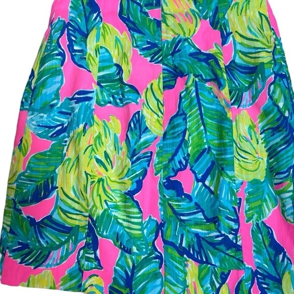 Lily Pulitzer Brynn Pink Sunset Strapless Dress Sz. 0 - Picture 8 of 15